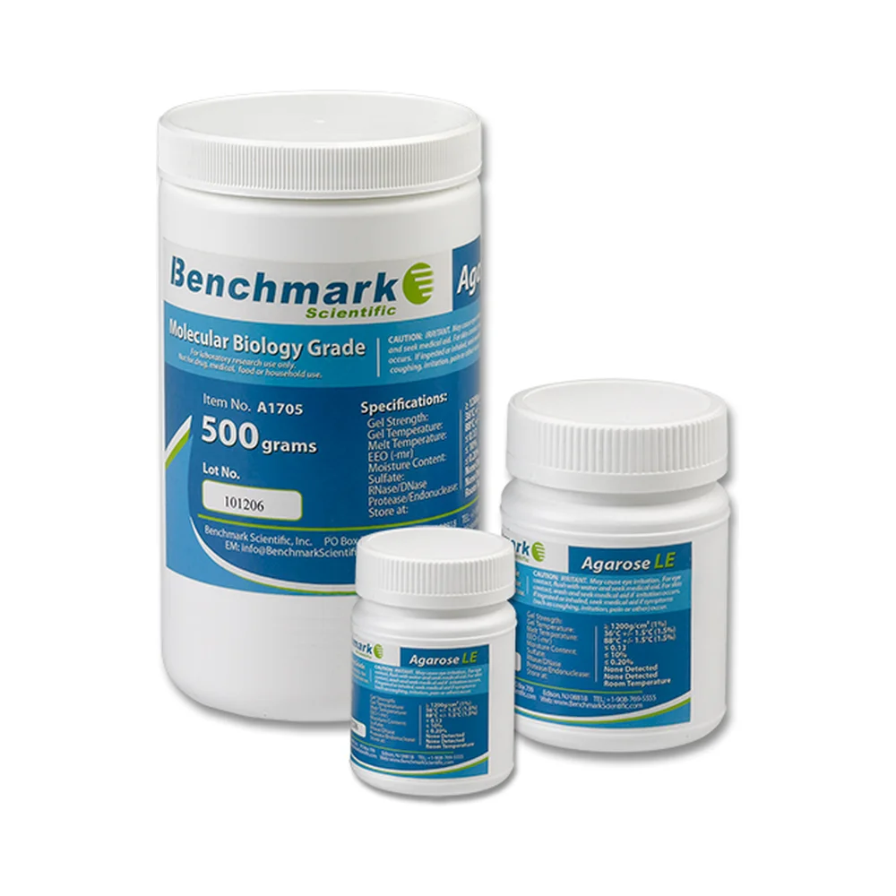 Benchmark Agarose LE, 25 g - Laboratory Equipment | Legacy Lab Supplies