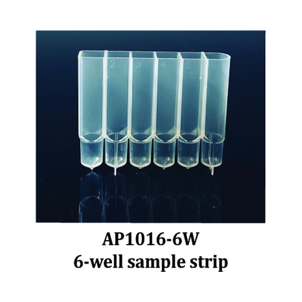 6-Well Sample Strips for IsoPure Mini (AP1016-6W, Case of 100) - Laboratory Equipment | Legacy Lab Supplies