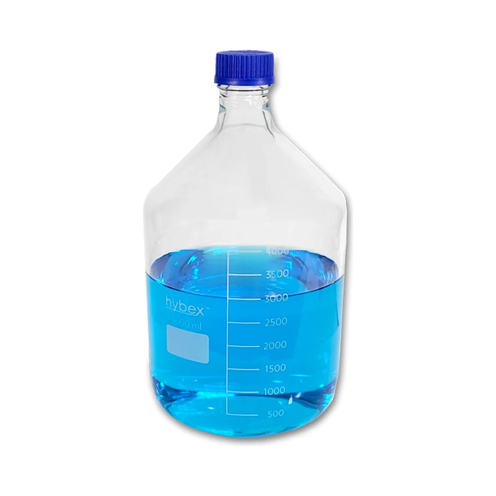 hybex 5 L Bottle with GL45 Blue Cap, 1/each - Laboratory Equipment | Legacy Lab Supplies