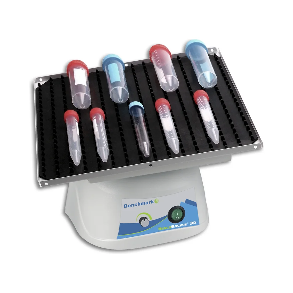 BenchRocker 3D Nutating Shaker with Variable Speed , 12×12" Platform with 2 Mats, 115 V - Laboratory Equipment | Legacy Lab Supplies