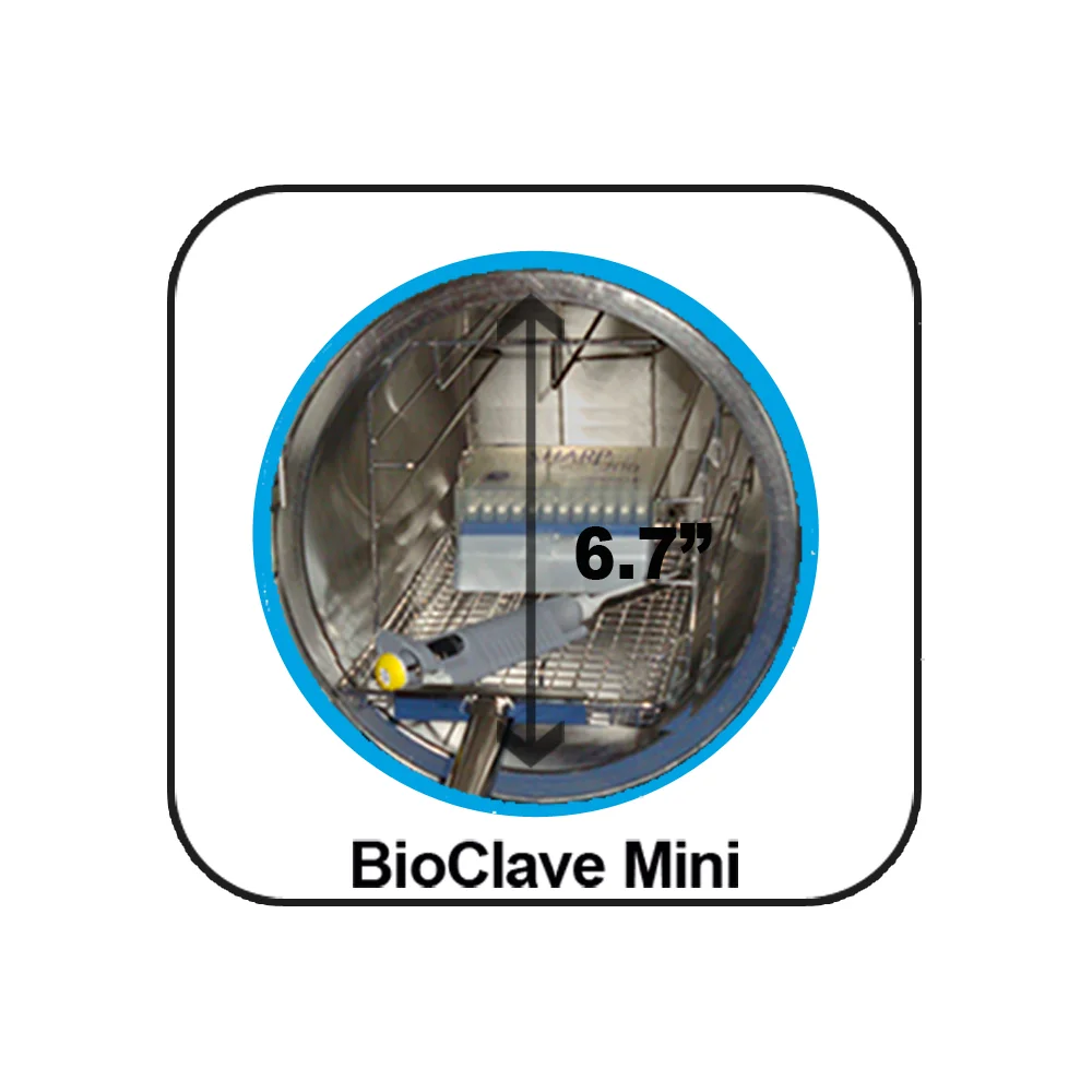BioClave Mini Autoclave , 200–240 V - Laboratory Equipment | Legacy Lab Supplies