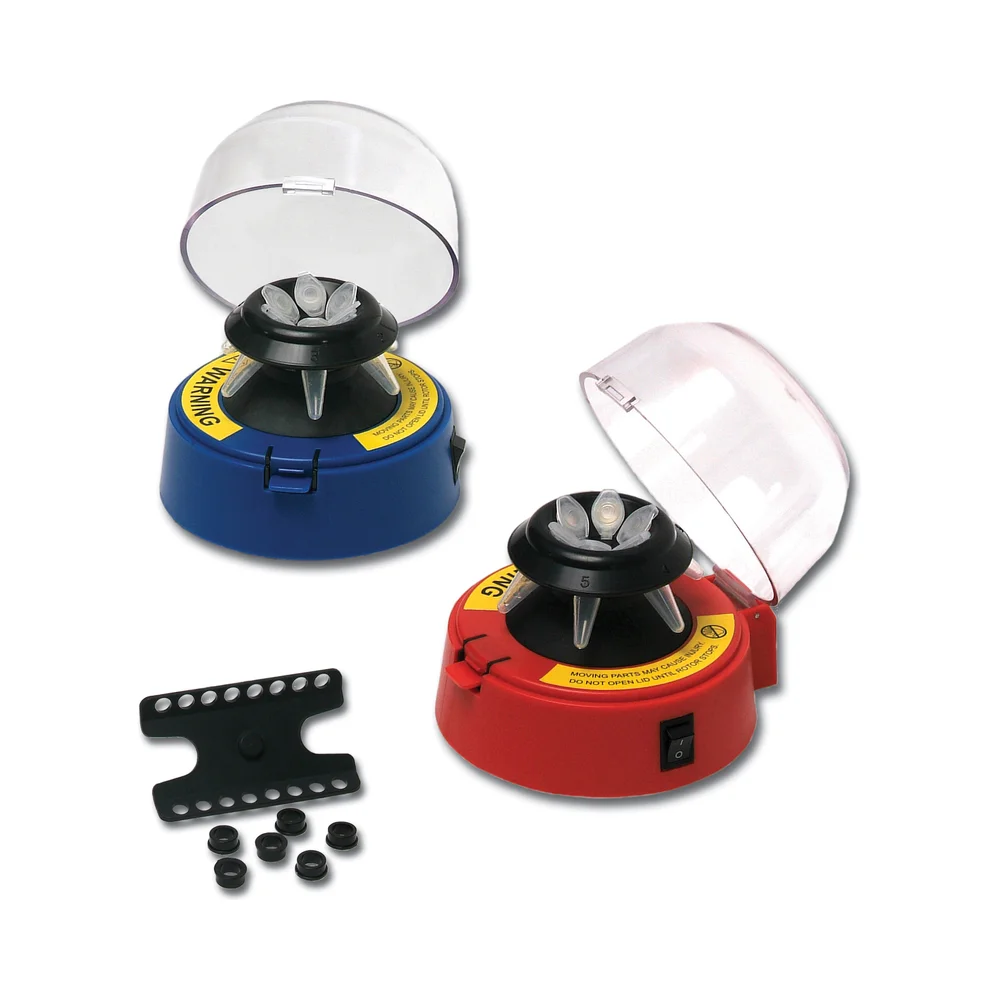 Blue Mini-Centrifuge with 6-Place Round Rotor - Laboratory Equipment | Legacy Lab Supplies