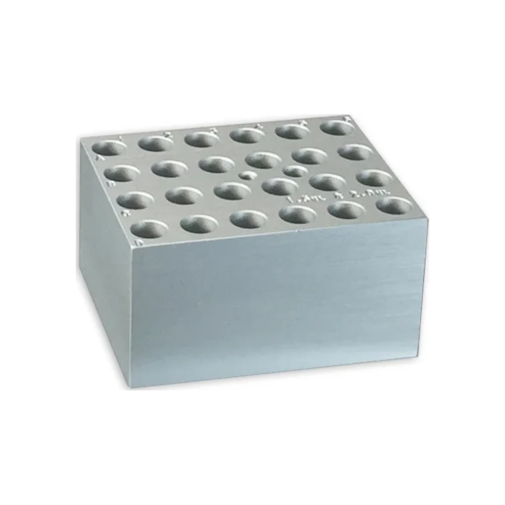 Block, 24 × 1.5 / 2.0 mL Tubes - Laboratory Equipment | Legacy Lab Supplies
