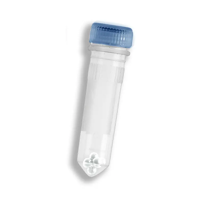 Prefilled 2.0 mL Reinforced Tube with One 6 mm Ceria-Stabilized Zirconium Bead, 50/pk - Laboratory Equipment | Legacy Lab Supplies