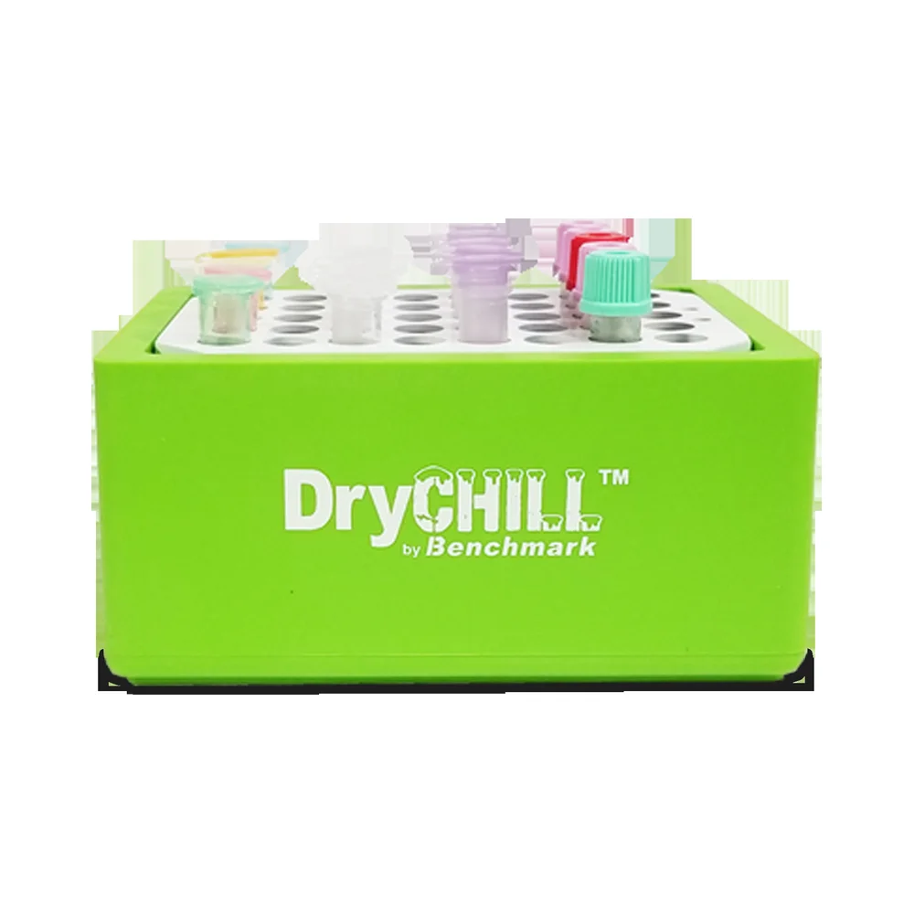 DryChill 40 × 1.5 / 2.0 mL Passive Cooling Block - Laboratory Equipment | Legacy Lab Supplies