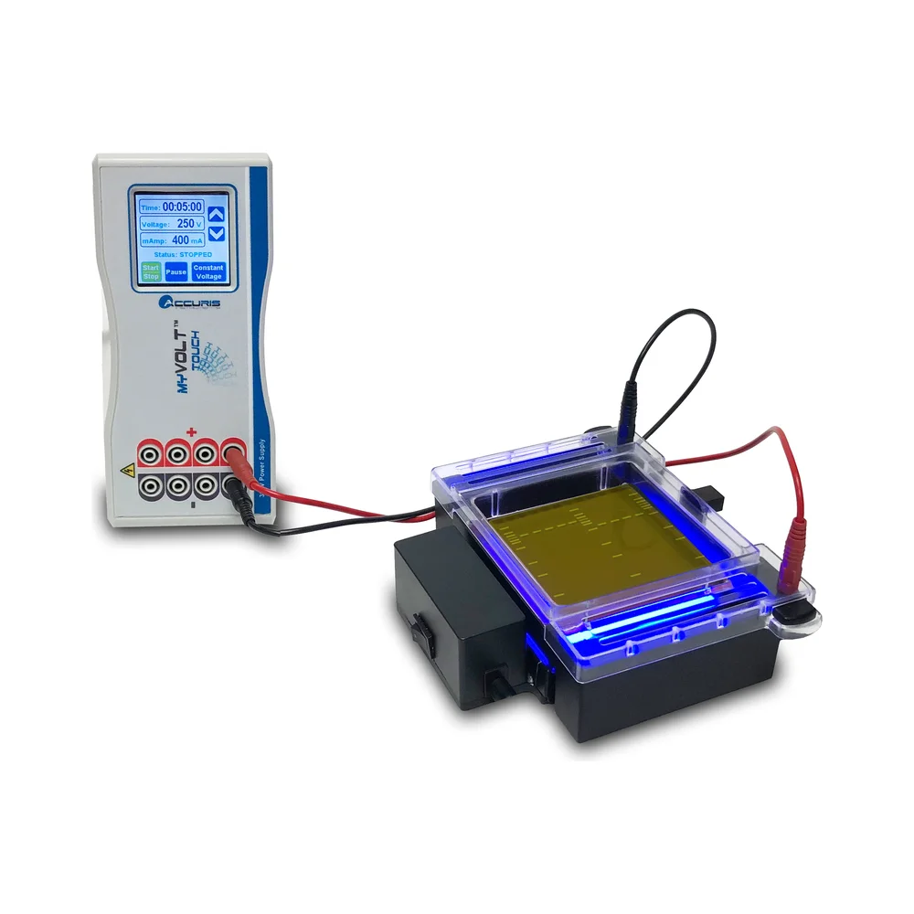 myGel InstaView Gel Tank with Blue LED Illuminator , 115 V - Laboratory Equipment | Legacy Lab Supplies