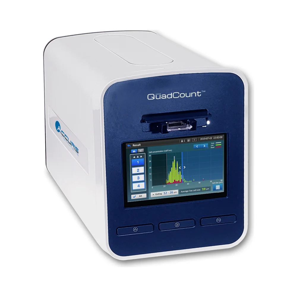 QuadCount™ Automated Cell Counter , 115 V - Laboratory Equipment | Legacy Lab Supplies