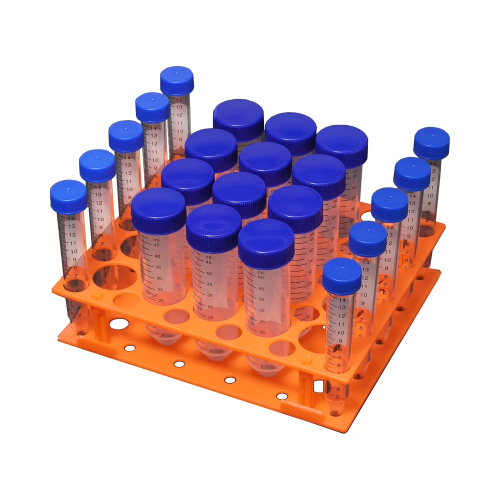 MAGic Clamp Tube Rack: 30 × 15 mL + 20 × 50 mL Tubes - Laboratory Equipment | Legacy Lab Supplies