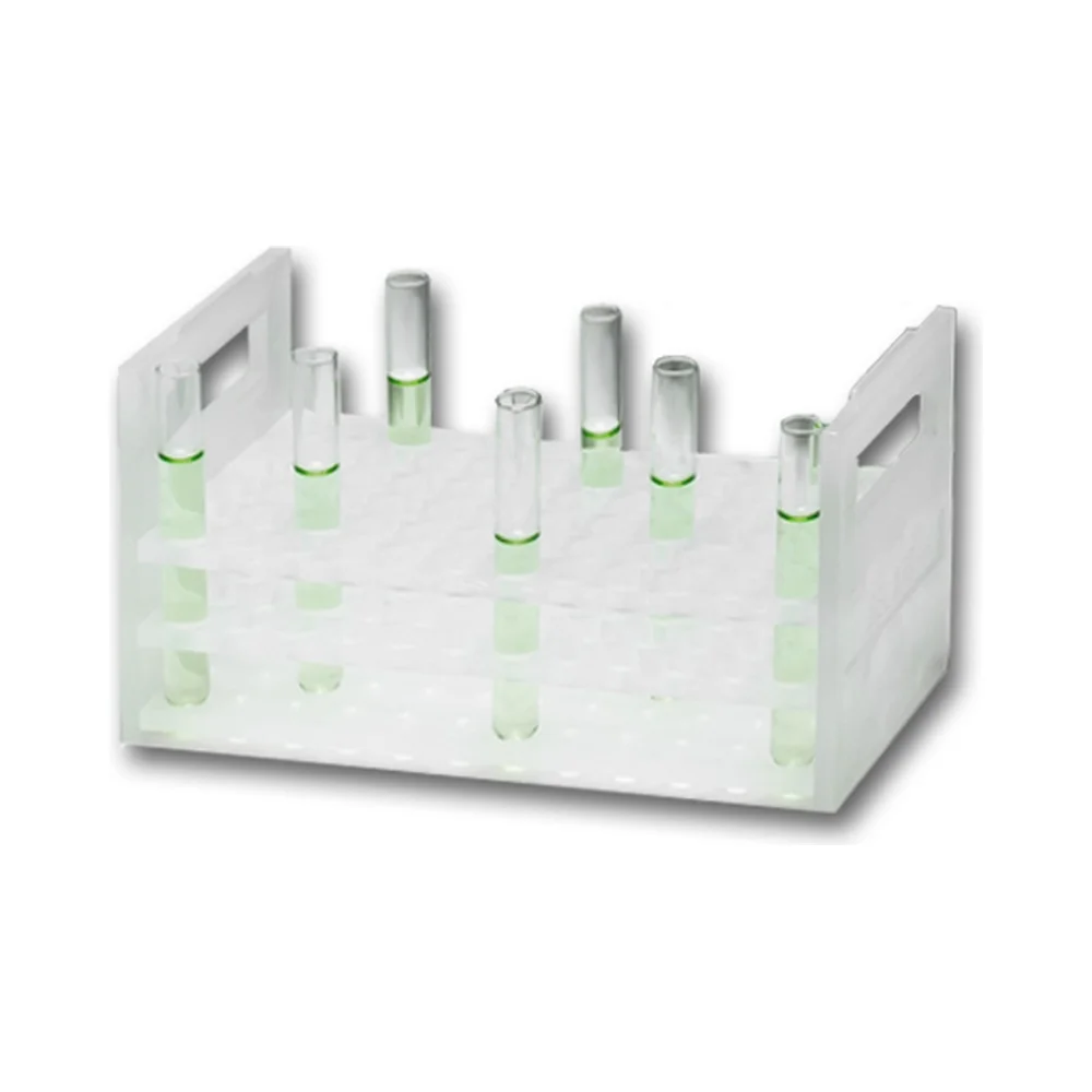 MAGic Clamp Tube Rack: 72 × 14 mm Culture Tubes - Laboratory Equipment | Legacy Lab Supplies