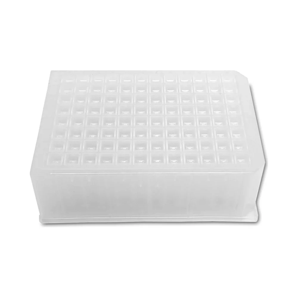 96 Deep Square Well 2.0 mL Polyethylene Genomics Plate - Laboratory Equipment | Legacy Lab Supplies