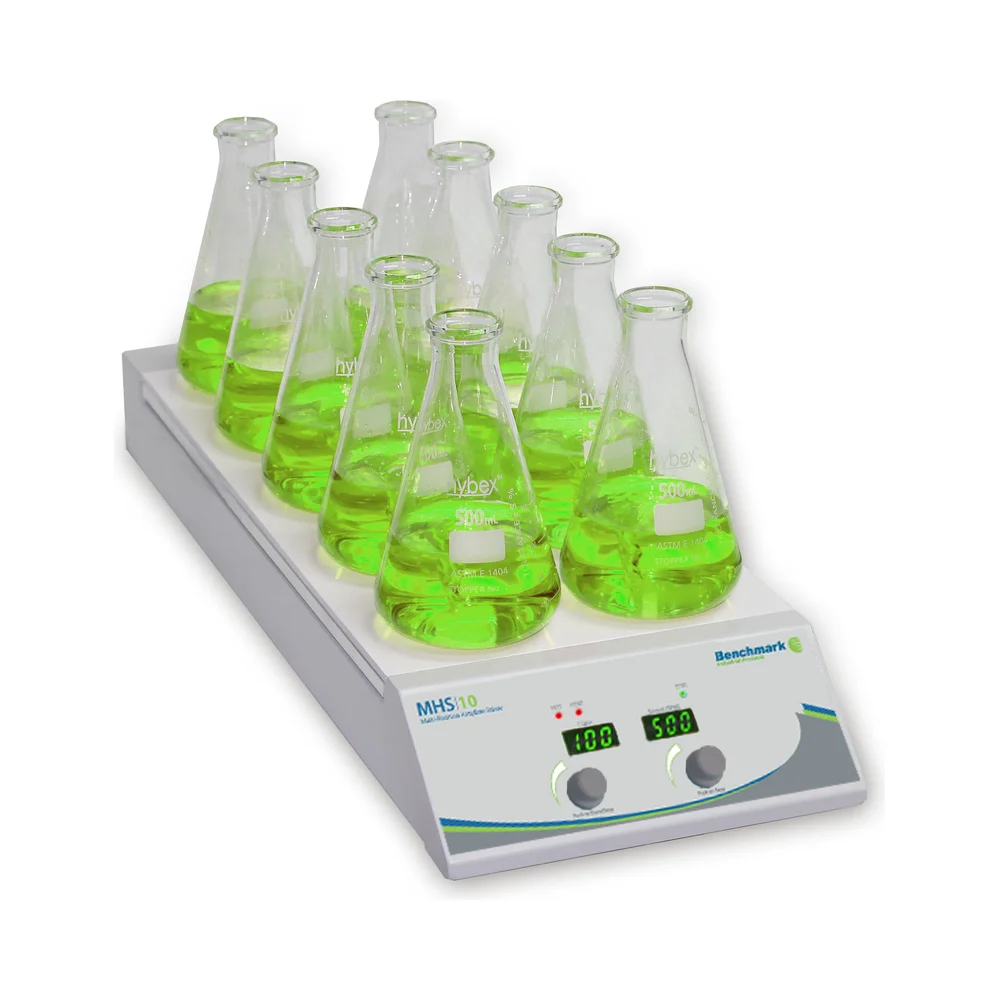 10-Position Hotplate Stirrer , 115 / 230 V - Laboratory Equipment | Legacy Lab Supplies