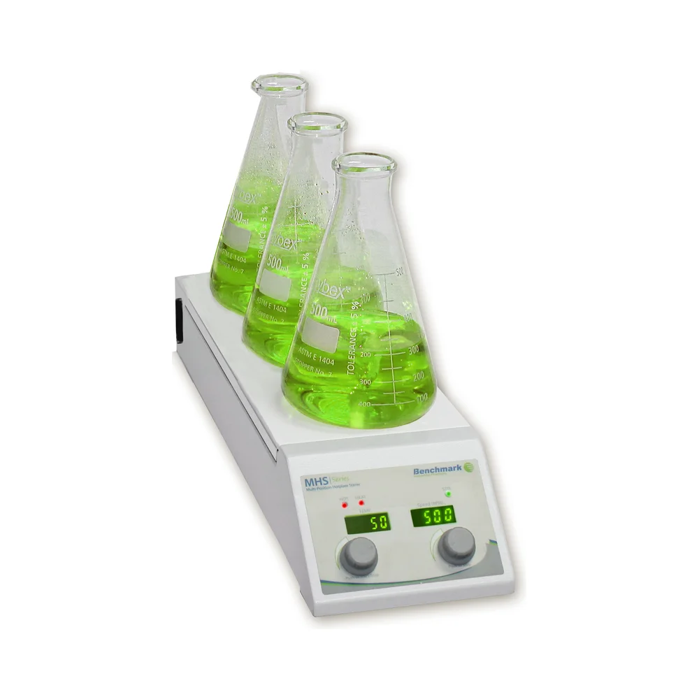 3-Position Hotplate Stirrer , 115 / 230 V - Laboratory Equipment | Legacy Lab Supplies