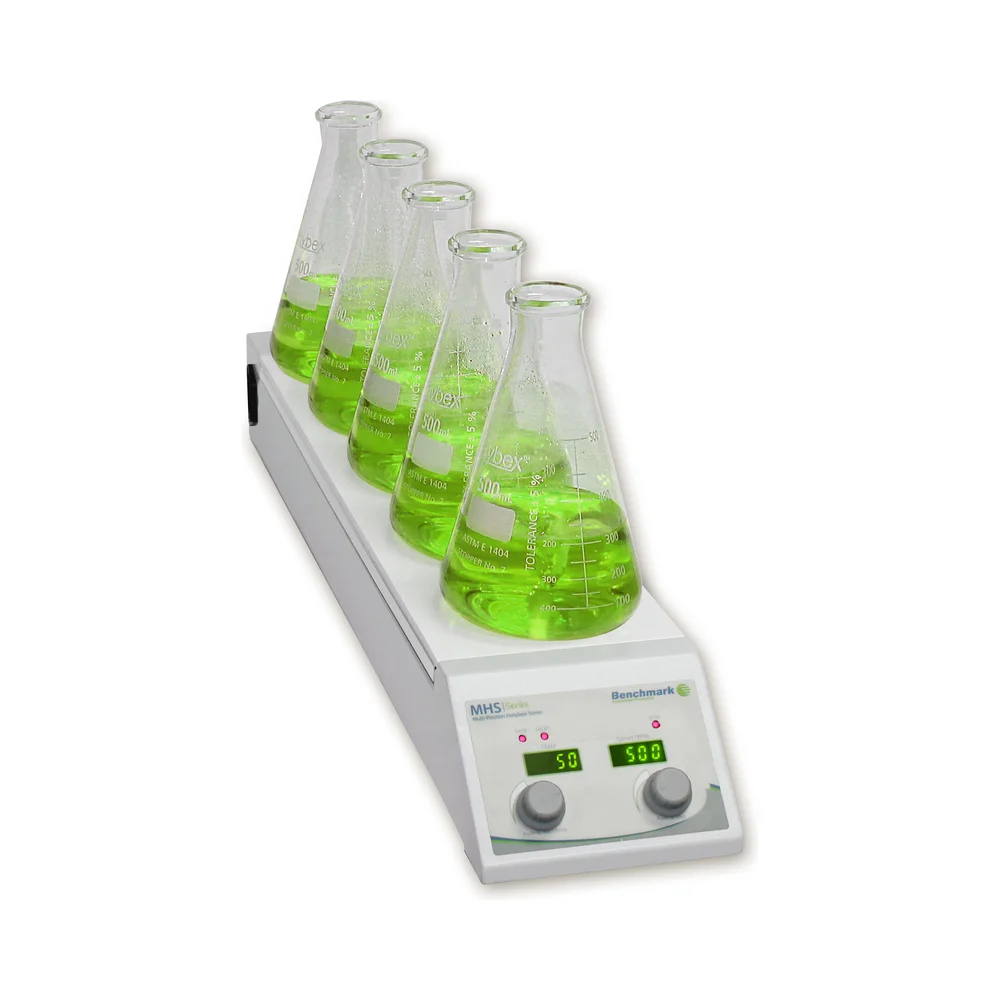 5-Position Hotplate Stirrer , 115 / 230 V - Laboratory Equipment | Legacy Lab Supplies