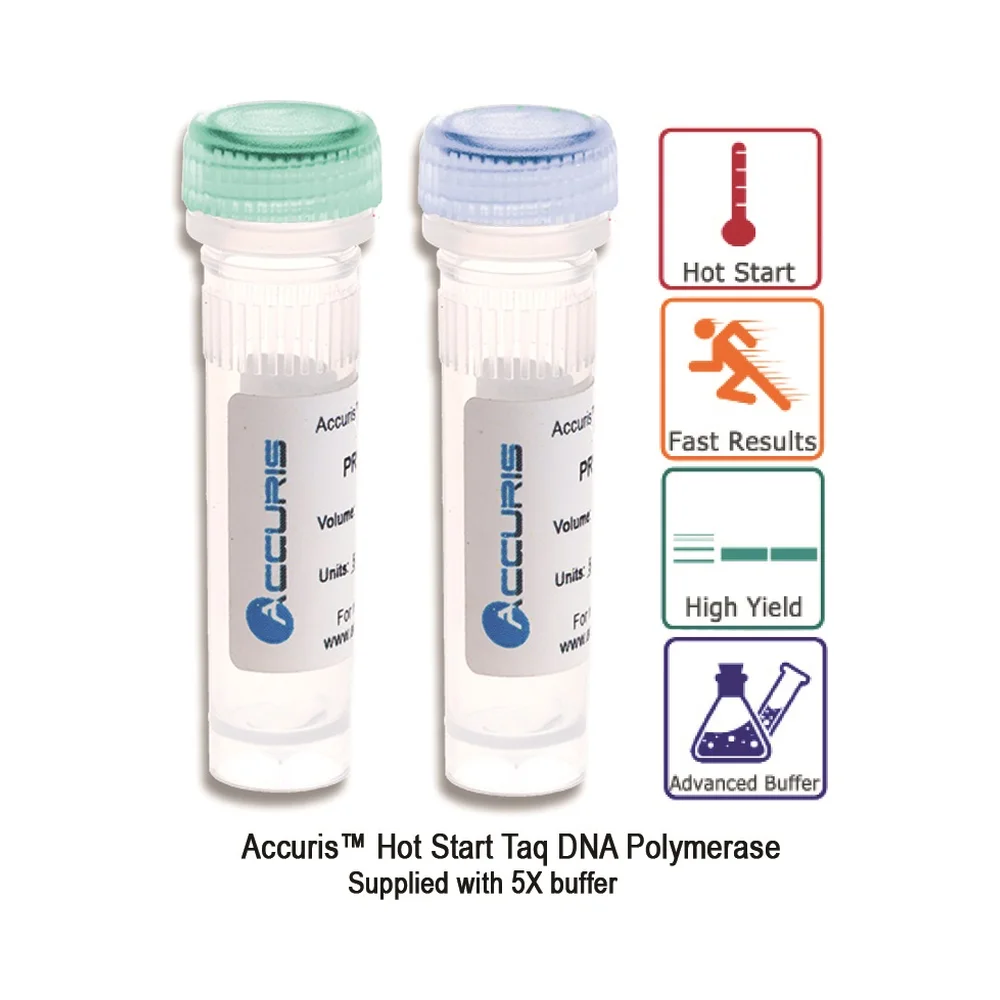 Accuris Hot Start Taq DNA Polymerase, 1,000 Units - Laboratory Equipment | Legacy Lab Supplies