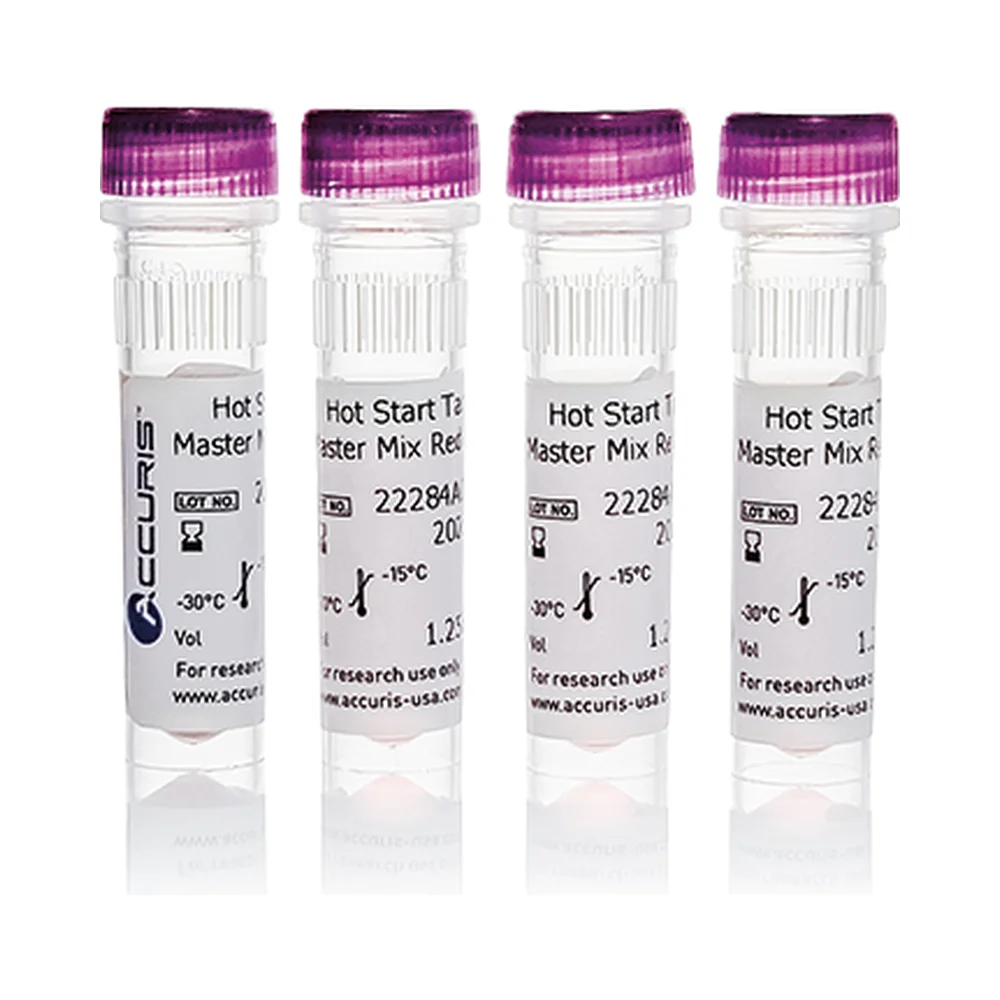 Accuris Hot Start Taq Master Mix Red Dye, 200 Reactions - Laboratory Equipment | Legacy Lab Supplies