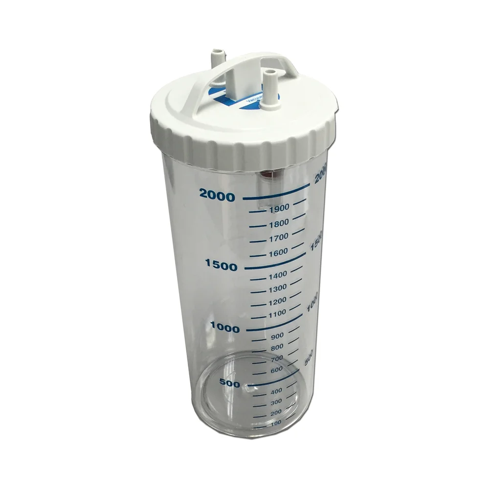 2 L Collection Bottle with Lid and Gasket for Aspire - Laboratory Equipment | Legacy Lab Supplies