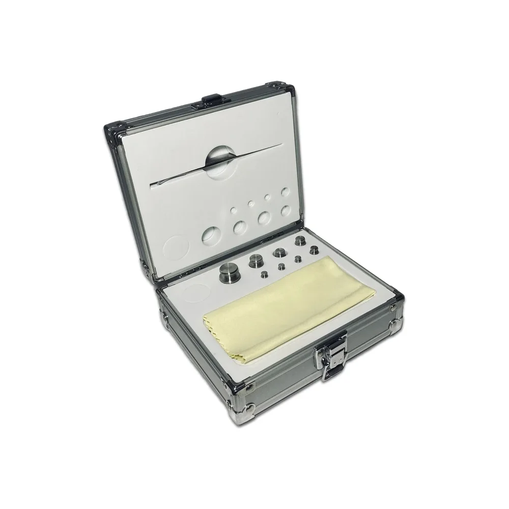 Accuris M1 Grade Calibration Weight Set, 8 Pieces, 1 g to 50 g - Laboratory Equipment | Legacy Lab Supplies