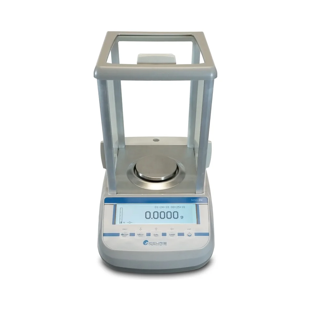 Accuris Analytical Balance, Series Dx, Internal Calibration, Graphical Display, 120 g × 0.0001 g , 115 V - Laboratory Equipment | Legacy Lab Supplies