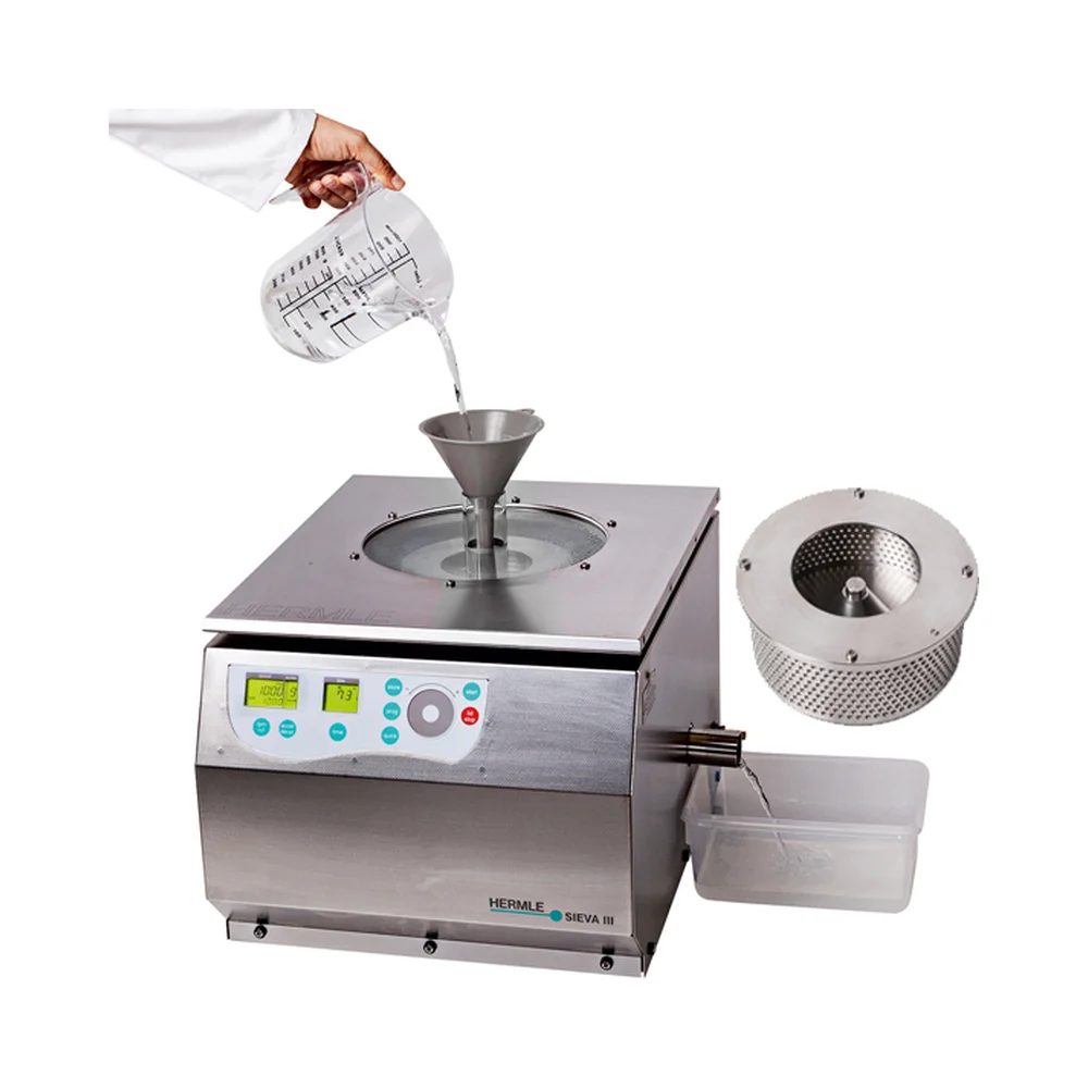 SIEVA-3 w/ 500 ml perforated rotor basket - Laboratory Equipment | Legacy Lab Supplies