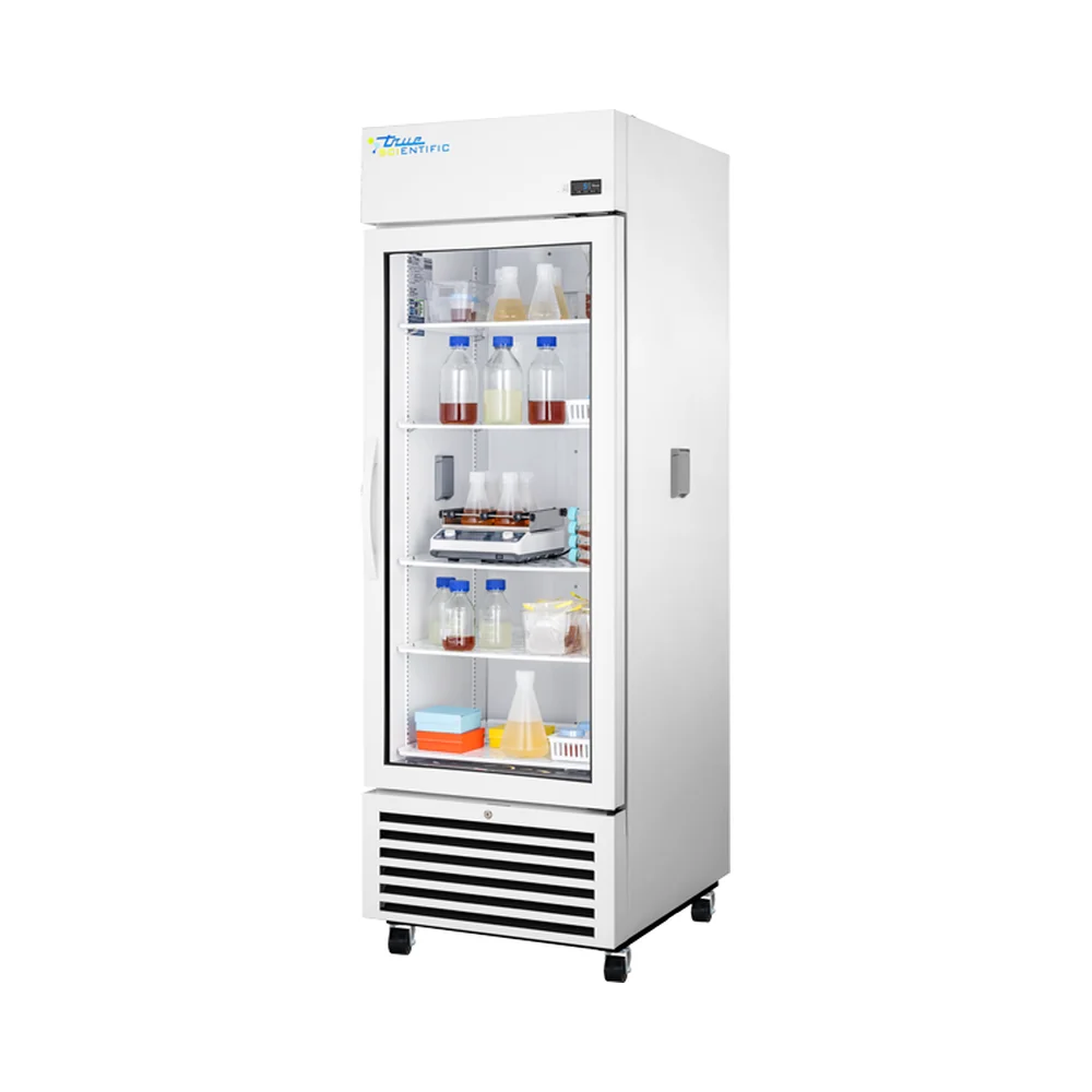 True Scientific TSCI-550CR-SWG-R-WW-1A 2°C to 10°C Chromatography Refrigerator, 550.4 L / 19.44 cu ft, Swing Glass Door - Laboratory Equipment | Legacy Lab Supplies