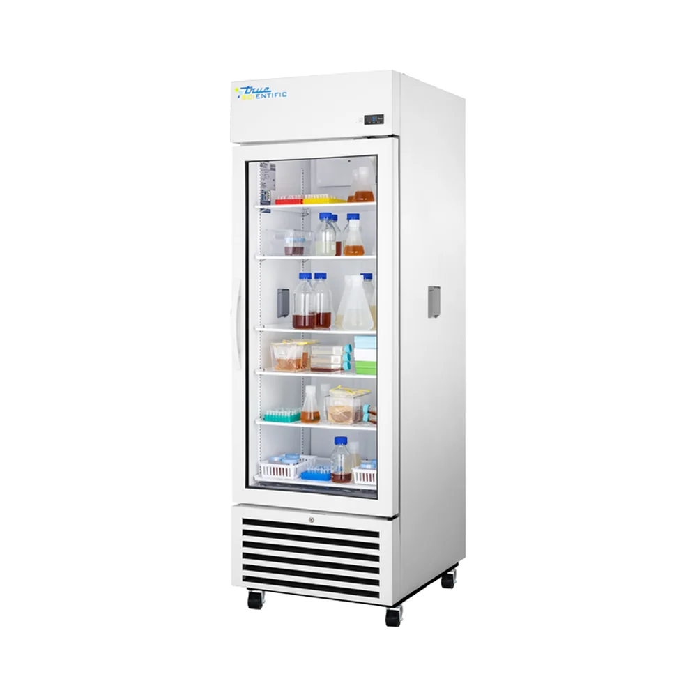 True Scientific TSCI-550LR-SWG-R-WW-1A 2°C to 10°C Laboratory Refrigerator, 550.4 L / 19.44 cu ft, Swing Glass Door - Laboratory Equipment | Legacy Lab Supplies