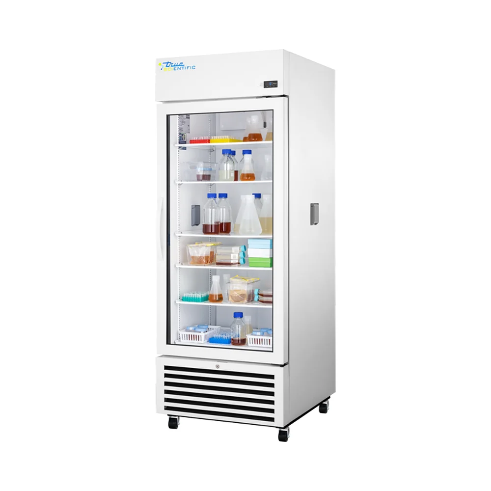 True Scientific TSCI-600LR-SWG-R-WW-1A 2°C to 10°C Laboratory Refrigerator, 626.6 L / 22.13 cu ft, Swing Glass Door - Laboratory Equipment | Legacy Lab Supplies