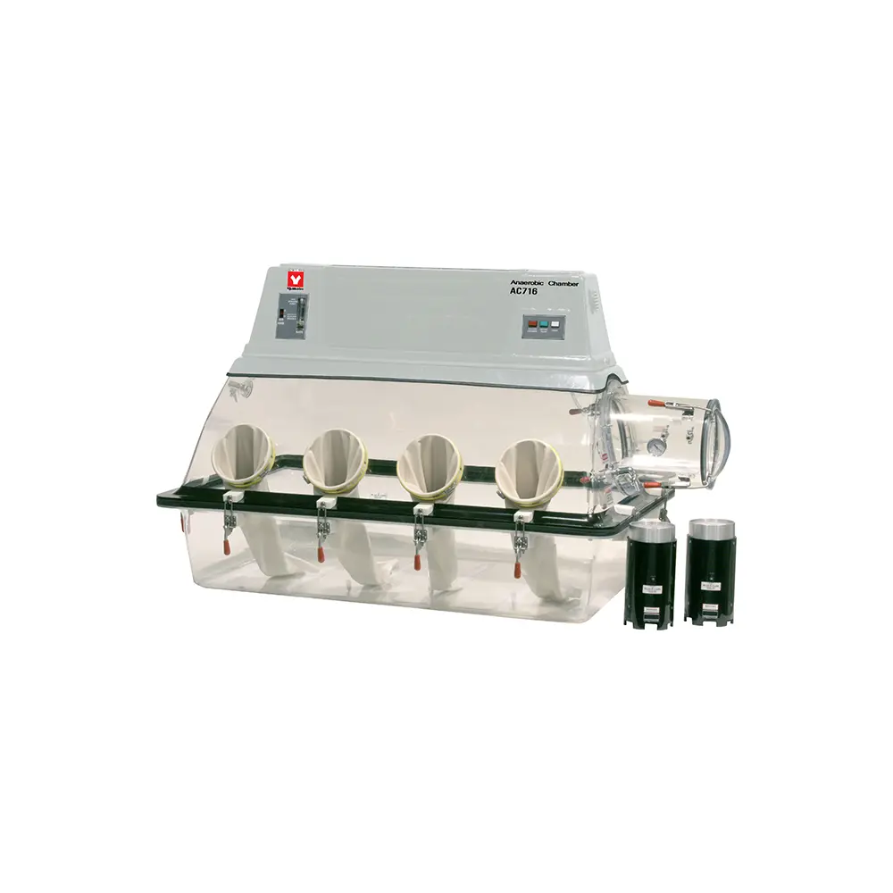 Yamato AC-716 Anaerobic Chamber, 76" Four-Glove, Manual Purge, 220–240 V - Laboratory Equipment | Legacy Lab Supplies