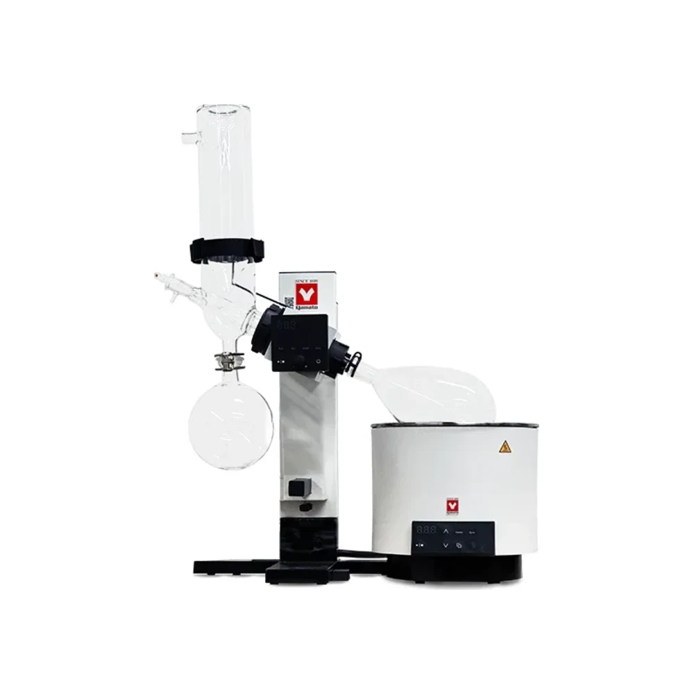 Yamato RE-212-BO2A — Rotary Evaporator with Glass Set B & Oil Bath (5 L), 220V - Laboratory Equipment | Legacy Lab Supplies